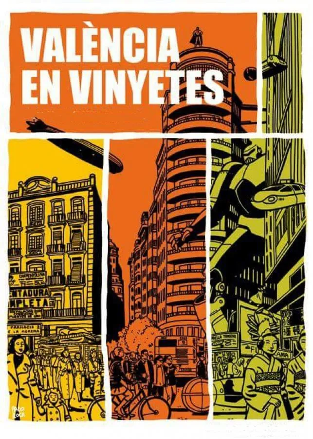 València en vinyetes (Museu Valencià de la Il·lustració i de la Modernitat (MuVIM))