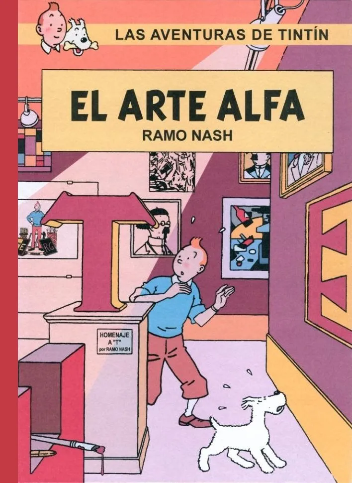 Las aventuras de Tintin - El arte Alfa
