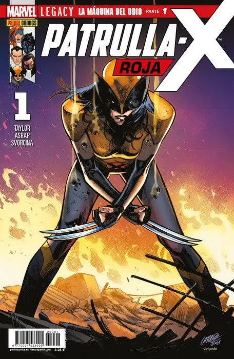 Patrulla-X Roja (Portada alternativa)