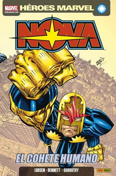 Nova. El cohete humano. Héroes Marvel