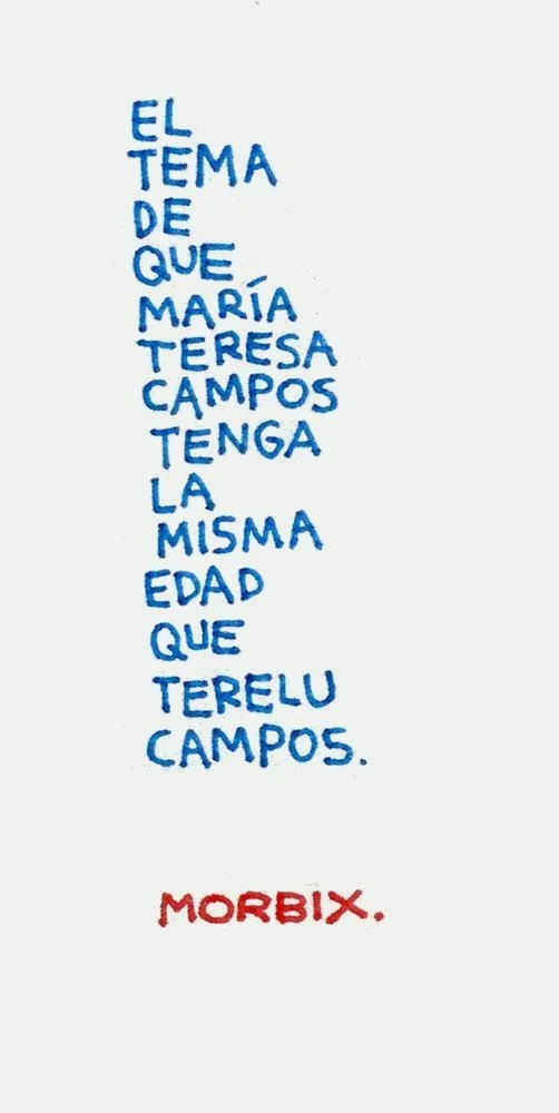 El tema de que María Teresa Campos tenga la misma edad que Terelu Campus (Autoedición)