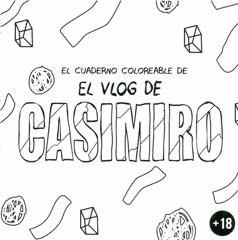 El cuaderno coloreable de El vlog de Casimiro