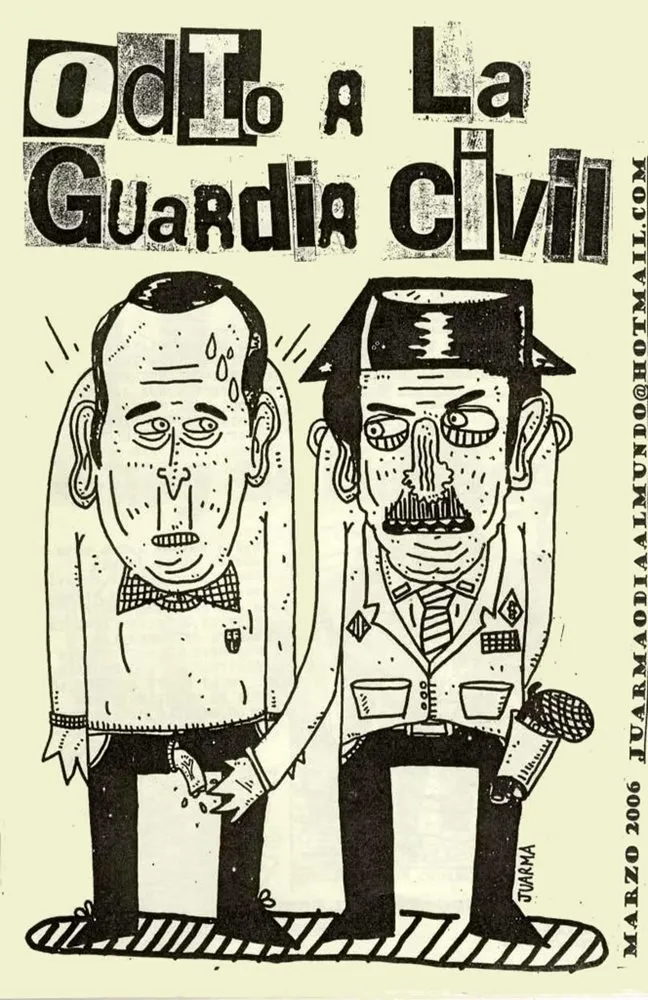 Odio a la Guardia Civil (Autoedición)