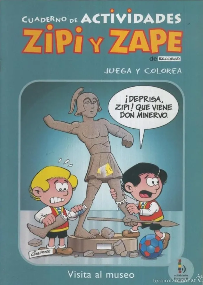 Cuaderno de Actividades Zipi y Zape. Juega y colorea