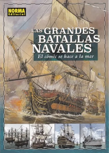 Las Grandes Batallas Navales. El cómic se hace a la mar