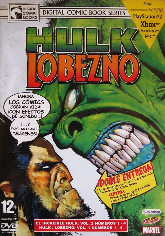 Hulk / Lobezno Digital Comic Books