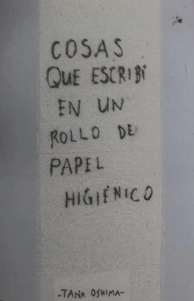 Cosas que escribí en un rollo de papel higiénico (Autoedición)