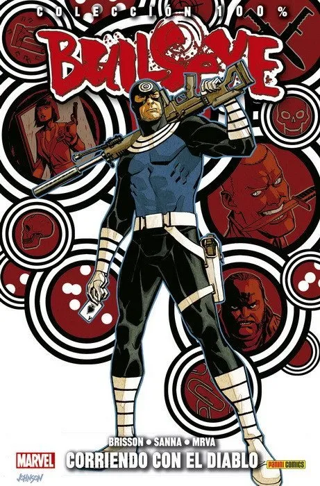 Bullseye: Corriendo con el diablo. 100% Marvel