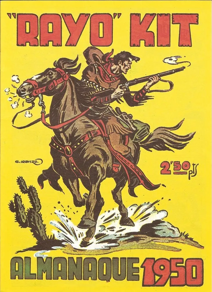 Almanaque Rayo Kit 1950