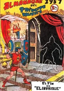 Aventuras del Príncipe Valiente. Almanaque 1957