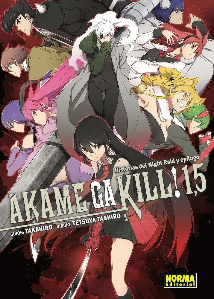 Akame ga Kill! 1,5: Historias del Night Raid y epílogo