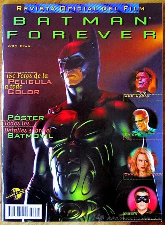Batman Forever. Revista Oficial del Film
