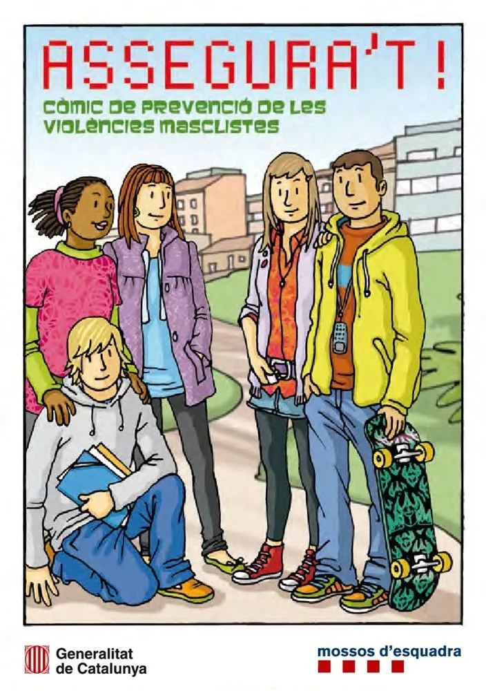 Assegura't! Còmic de prevenció de les violències masclistes