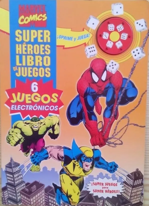 Marvel Comics: Super Héroes Libro de Juegos