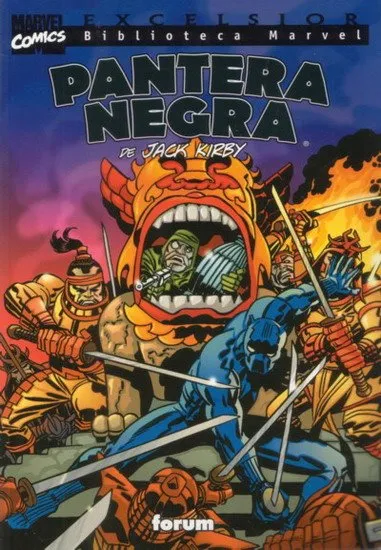 Pantera Negra de Jack Kirby. Biblioteca Marvel (2003)