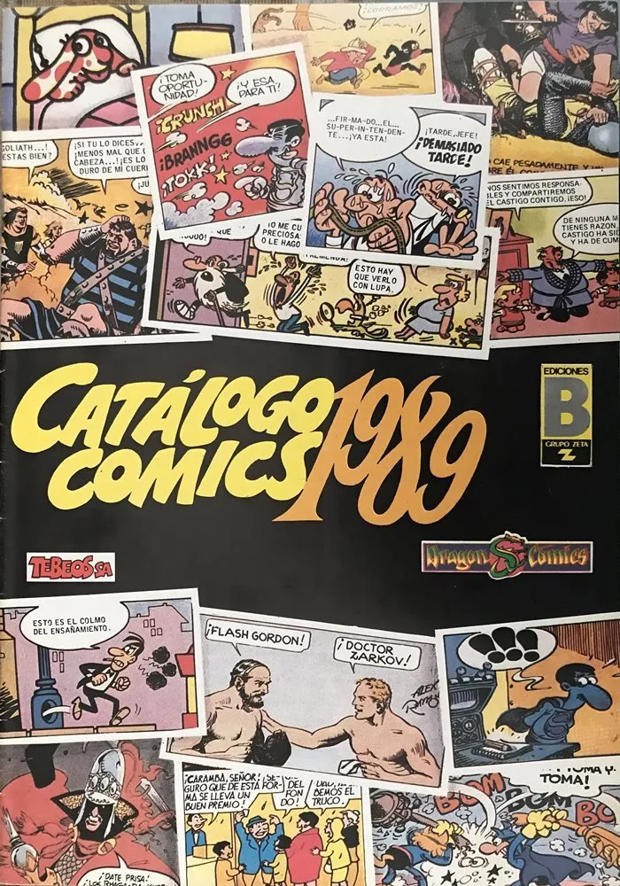 Catálogo de Cómics Ediciones B