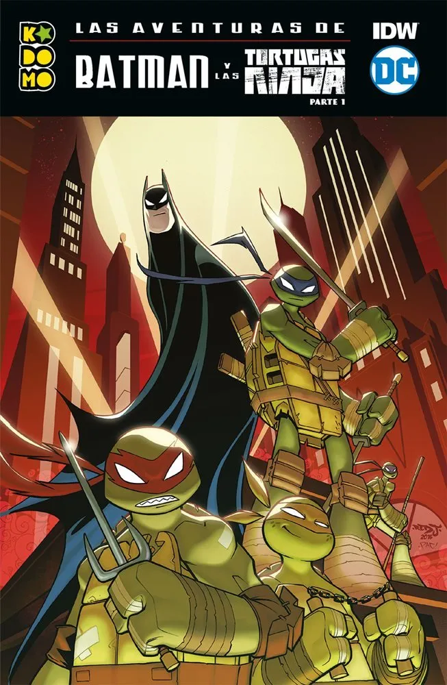 Las aventuras de Batman y las Tortugas Ninja. Linea Kodomo