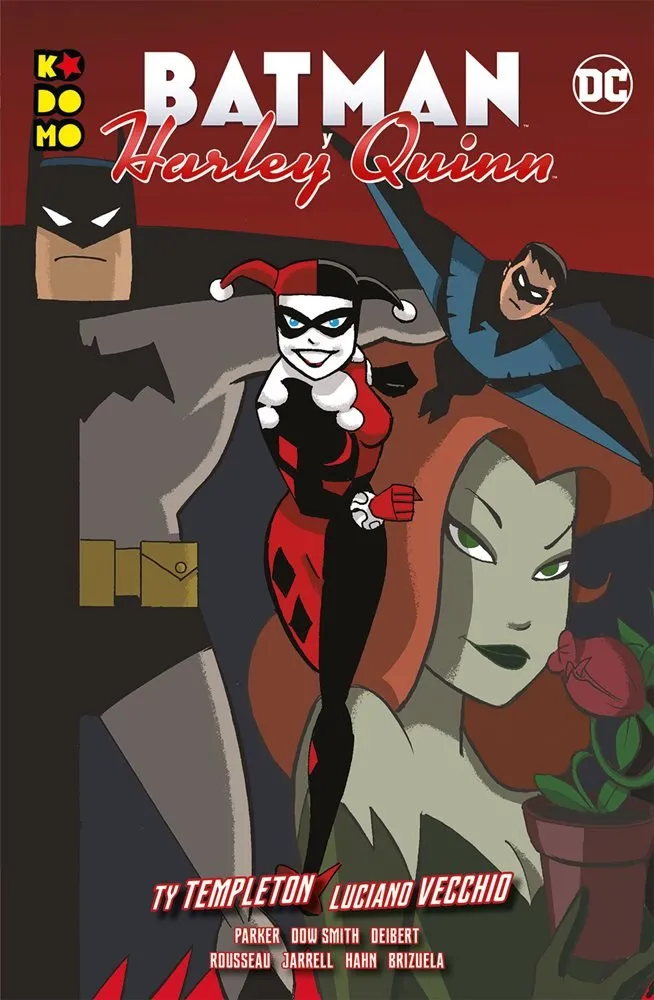 Batman y Harley Quinn. Linea Kodomo