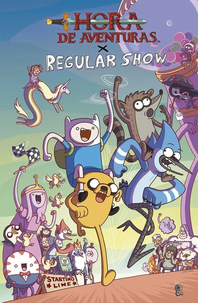Hora de Aventuras x Regular Show