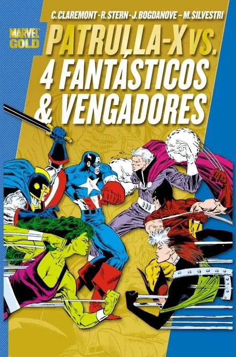 Patrulla-X vs. 4 Fantásticos y Vengadores - Marvel Gold
