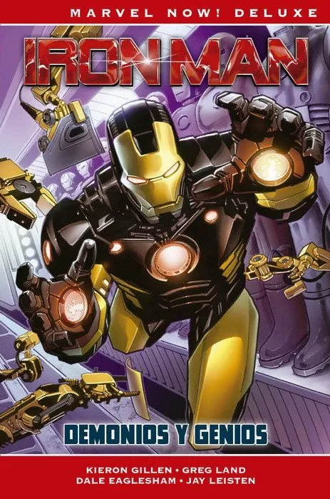 Iron Man de Kieron Gillen. Marvel Now! Deluxe