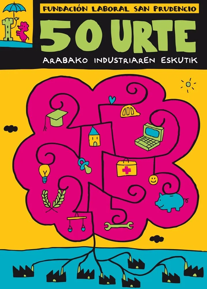 Fundación laboral San Prudencio 50 urte arabako industriaren eskutik (Fundación Laboral San Prudenci