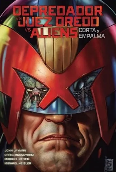 Depredador vs Juez Dredd vs Aliens - Corta y empalma