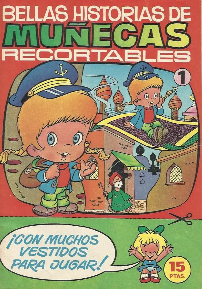 Bellas historias de muñecas recortables