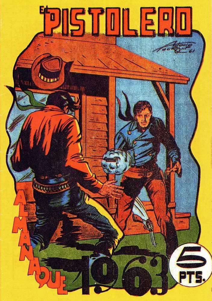 El Pistolero. Almanaque 1963
