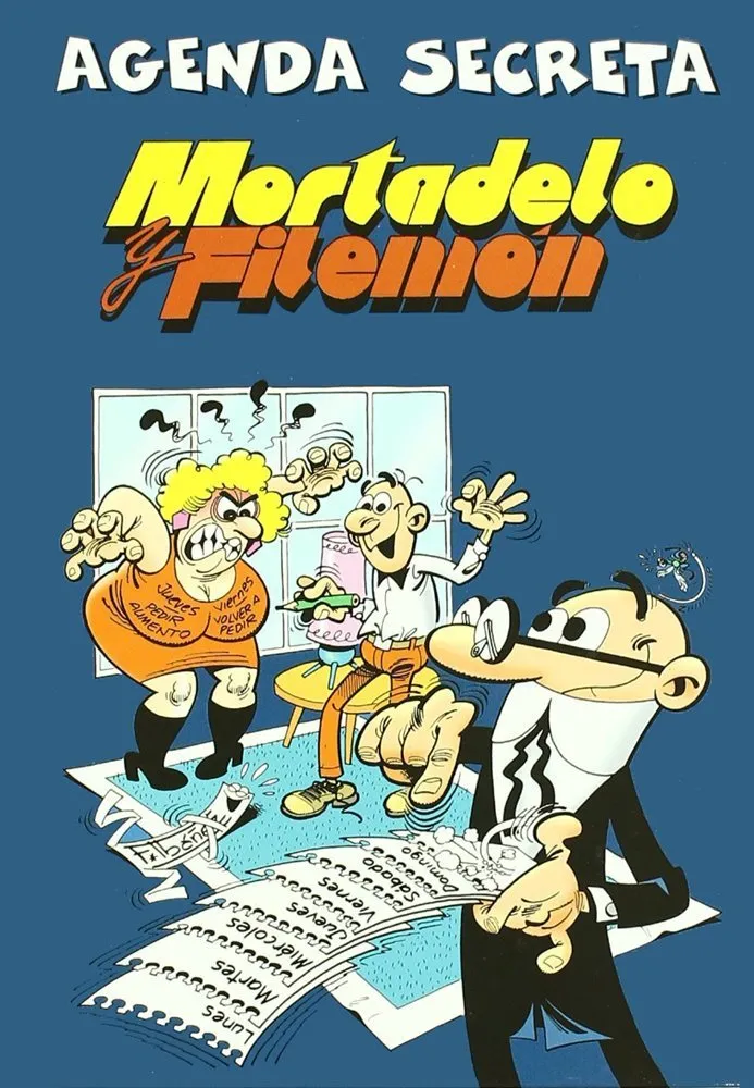Agenda secreta Mortadelo y Filemón