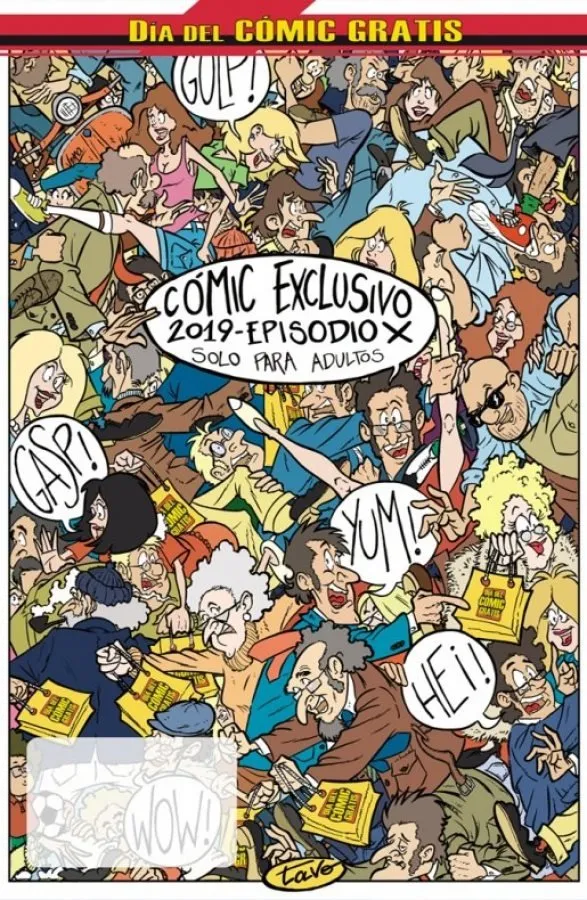 Cómic Exclusivo 2019 - Episodio X: Sólo para adultos - Día del Cómic Gratis Español 2019 (Día del Có