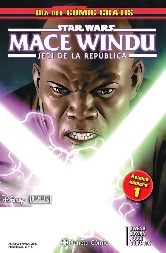 Star Wars. Mace Windu: Jedi de la República - Día del Cómic Gratis Español 2019