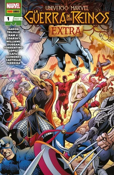 Universo Marvel: La Guerra de los Reinos Extra