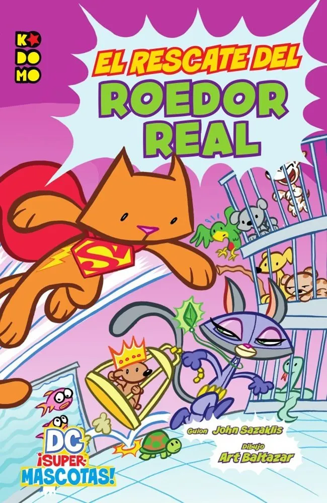 DC ¡Supermascotas!: Rescate del roedor real. Linea Kodomo
