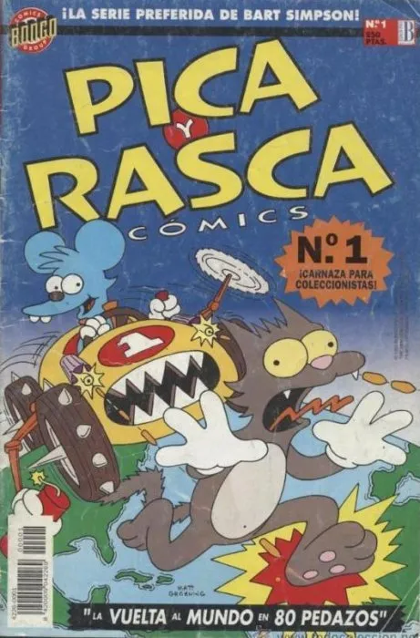 Pica y Rasca cómics