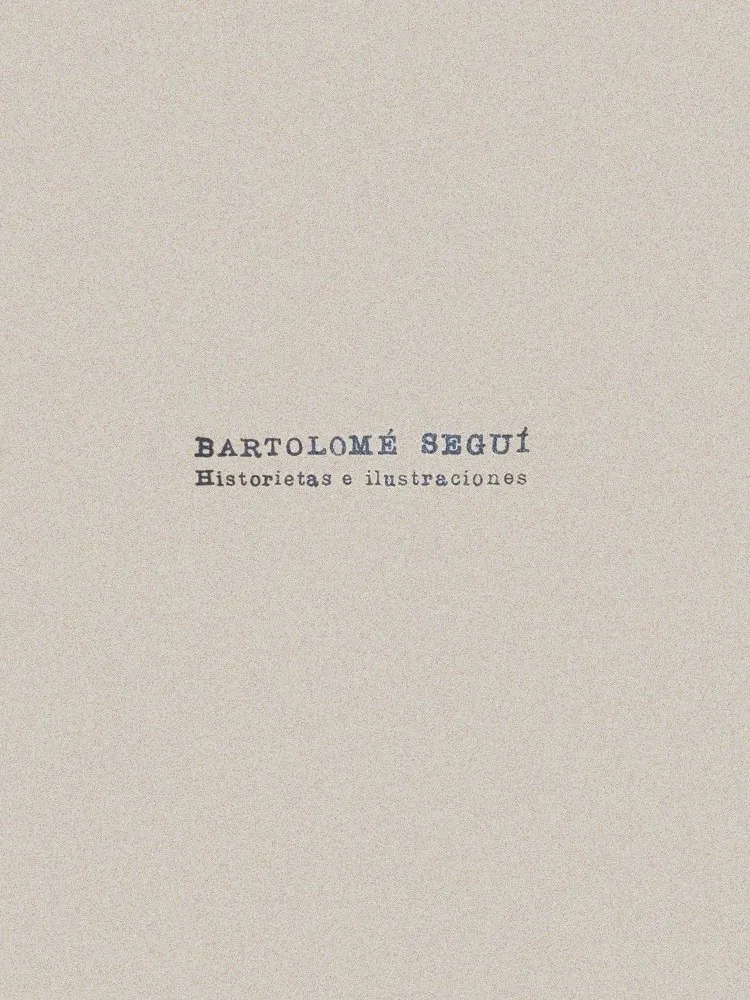Bartolomé Seguí: Historietas e ilustraciones