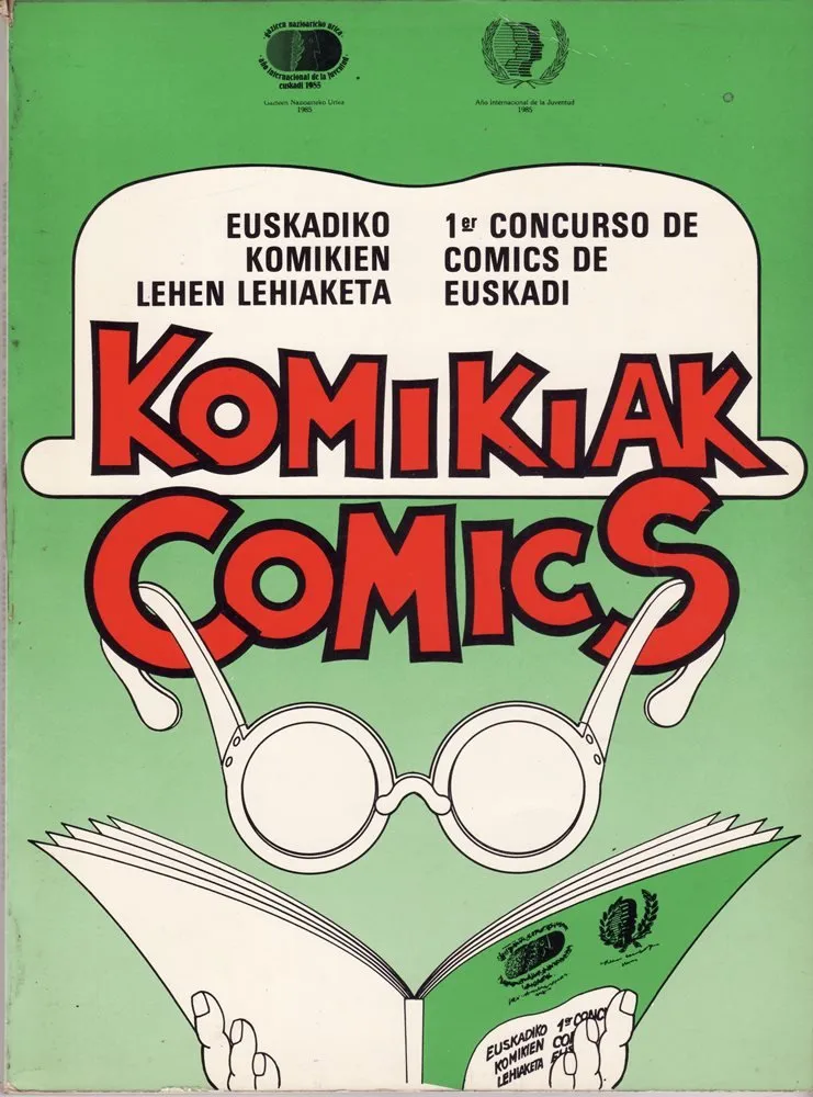 Euskadiko komikien lehen lehiaketa Komikiak/1er concurso de Euskadi comics