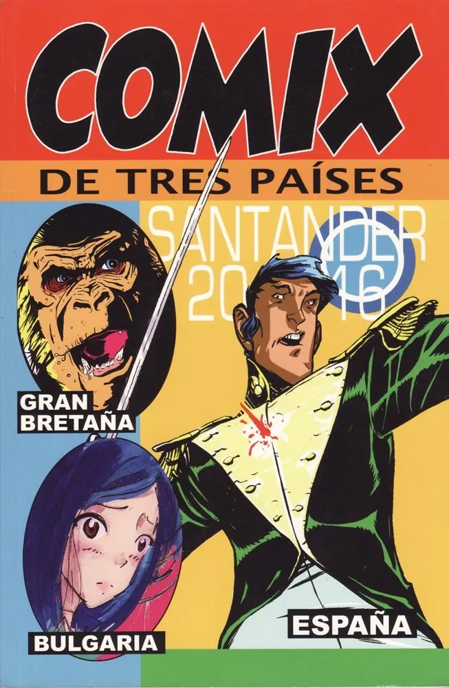Comix de tres paises. Santander 2016