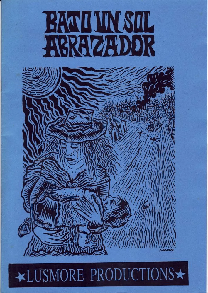Bajo un sol abrasador