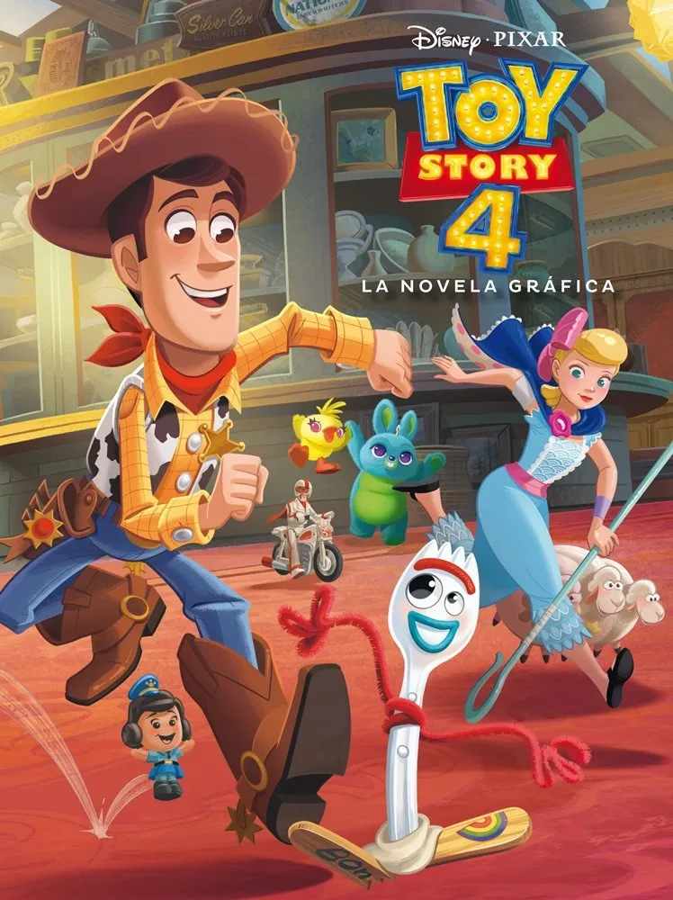 Toy Story 4: la novela gráfica