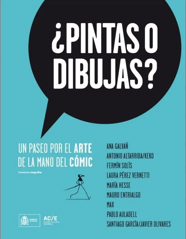 ¿Pintas o dibujas? Un paseo por el arte de la mano del cómic