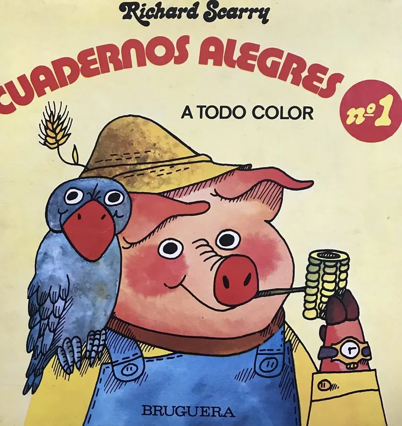 Cuadernos alegres a todo color