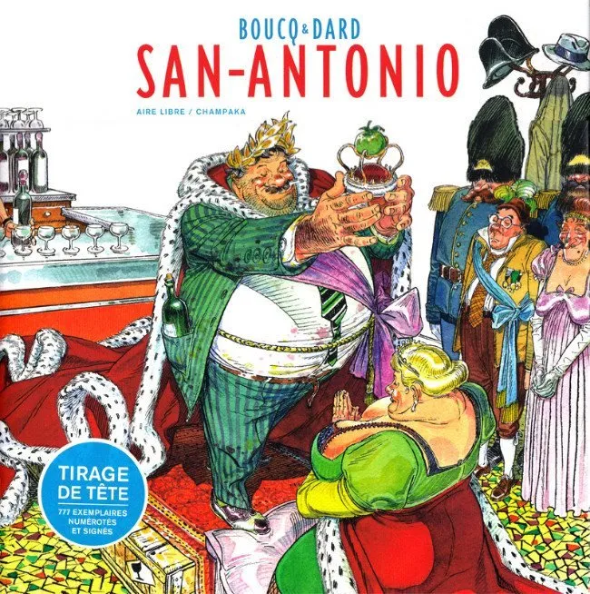 San-Antonio - Artbook Boucq-Dard (Francés)