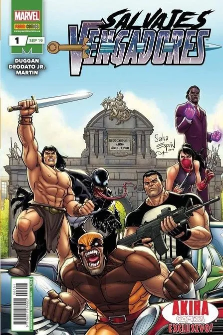 Salvajes Vengadores (Portadas alternativas)