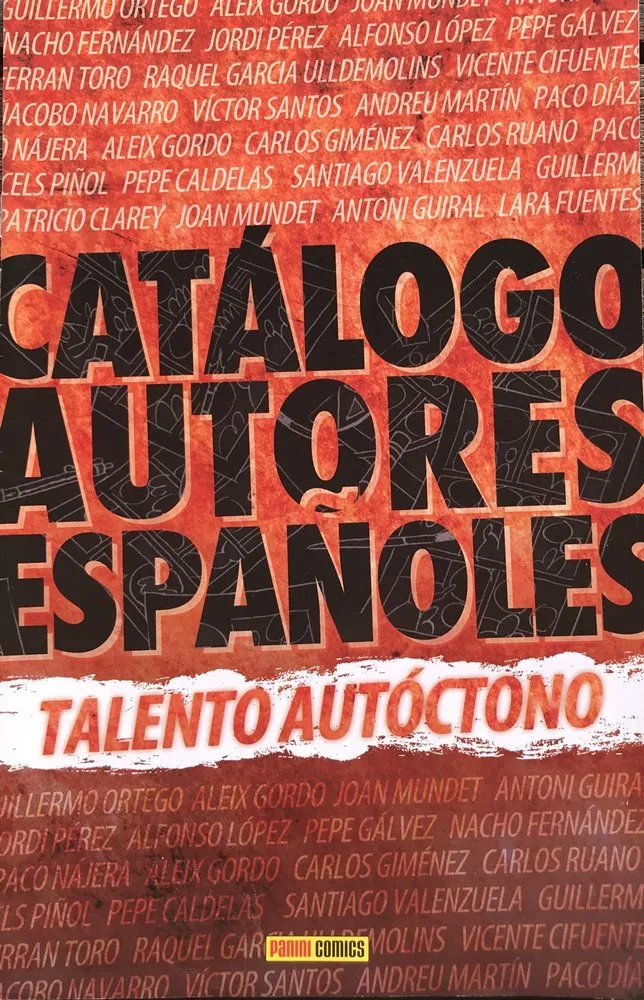Catálogo autores españoles - Talento autóctono