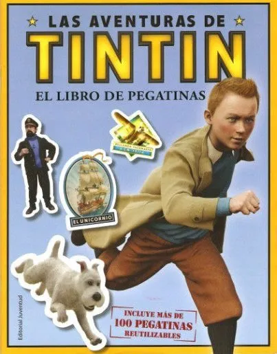 Las aventuras de Tintín: El libro de pegatinas
