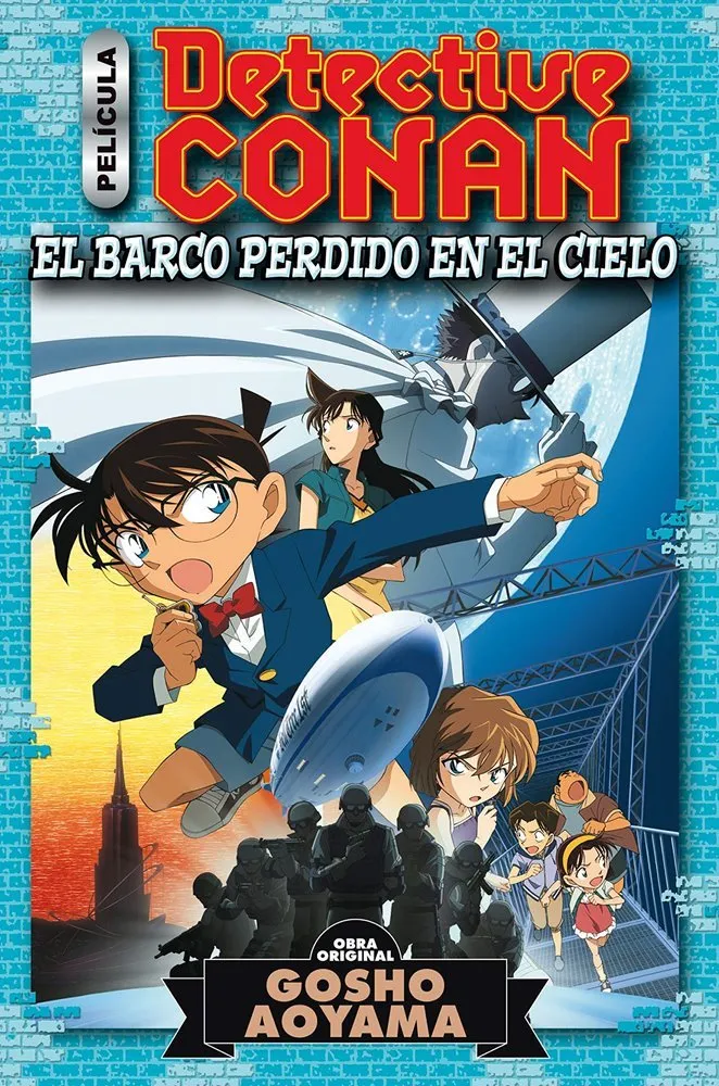 Detective Conan Anime Comic: El barco perdido en el cielo