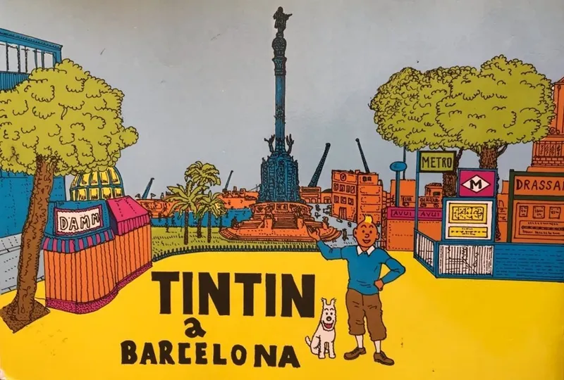 Tintin a Barcelona