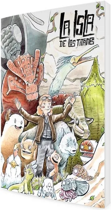 La isla de los titanes Artbook