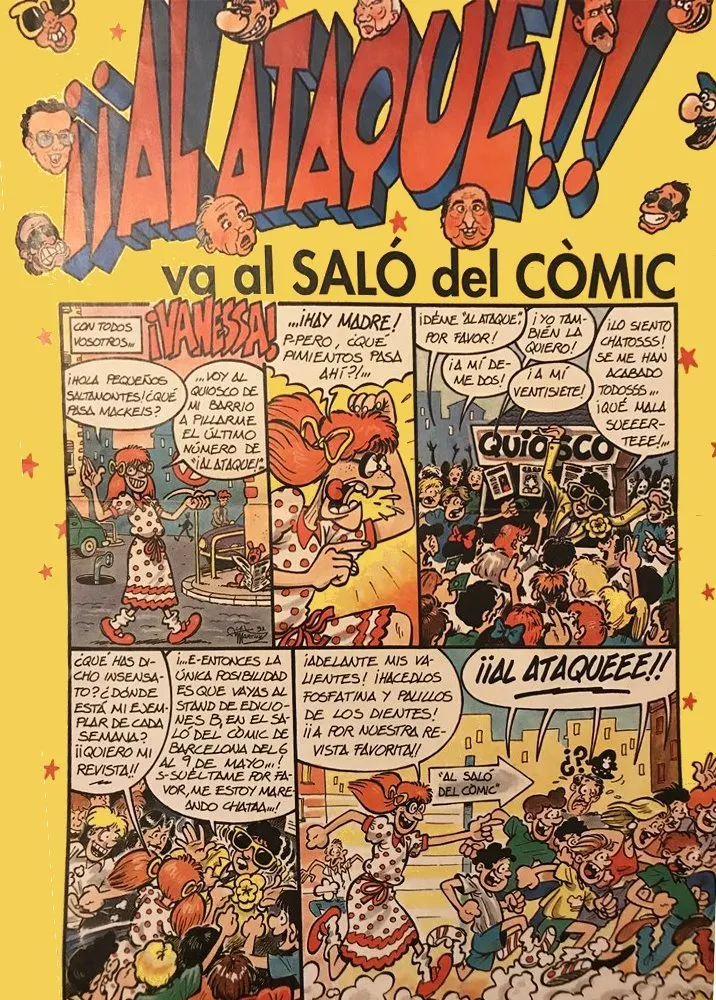 ¡Al ataque! va al saló del còmic